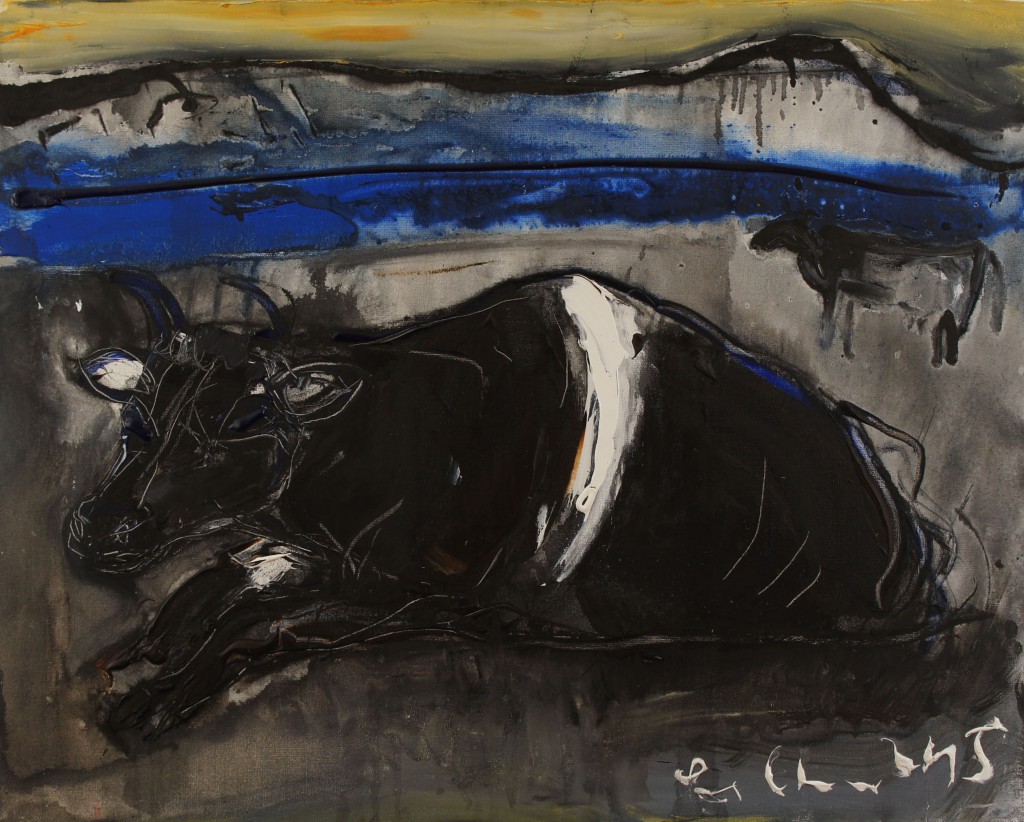 "Krowa nad jeziorem", Serhij Sawczenko, 85
